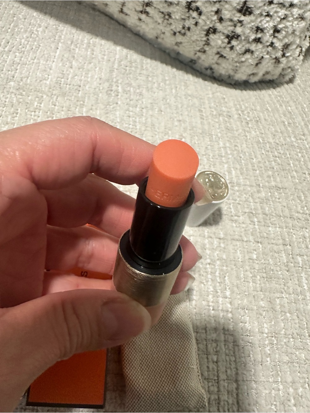 Hermès Rosy Lip Enhancer in shade 14, Rose Abricoté - Picture 8 of 8